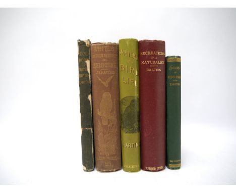 James Edmund Harting, five Natural History and Ornithology titles including some association copies, comprising 'The Birds of