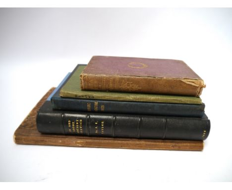 J.E. Taylor: 'In and About Ancient Ipswich', Norwich, Jarrold and Sons, 1888, Demy Quarto limited edition (159/350), numbered