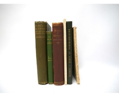 Six Ornithological titles relating to Wales &amp; Southern England, several of which association copies, including Murray A. 