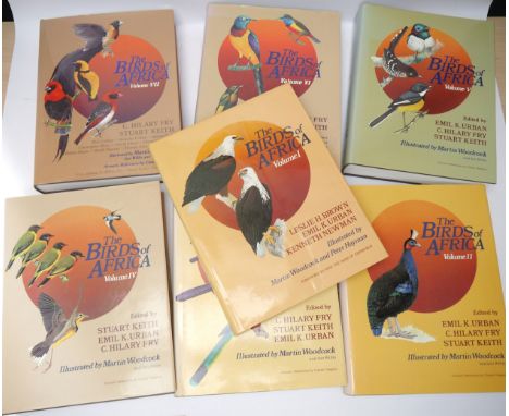 L.H. Brown, Emil K. Urban, K. Newman, C. Hilary Fry et al: 'The Birds of Africa', Academic Press/Helm, 1983-2004, 7 volumes, 