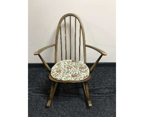 An Ercol rocking chair 