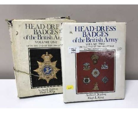 Two Volumes of British Army Head dress badges (2)