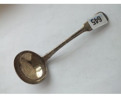 Another sauce ladle – 1823 – by RR? – 63gms    