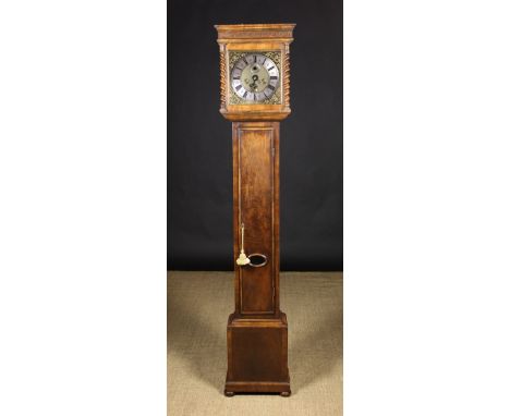 A Fine Late 17th Century Eight Day Clock Movement by John Williamson of Leeds (previously London). The 10¼ ins (26 cm) square