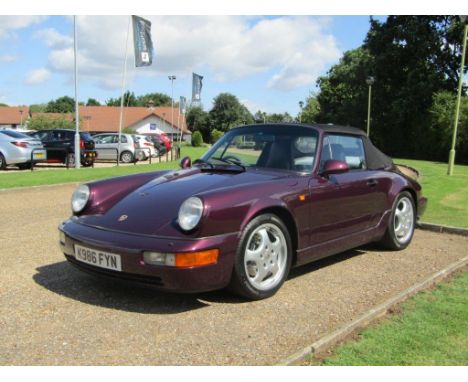 1992 Porsche 911 (964) C2 Manual c16 CabrioletMake: PorscheModel: 911 (964) Carrera 2Year: 1992Mileage: Contact AuctioneerVIN