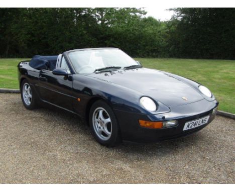 1993 Porsche 968 ConvertibleMake: Porsche Model: 968Year: 1993Mileage: 109972VIN: 101027Configuration: Right Hand DriveRegist