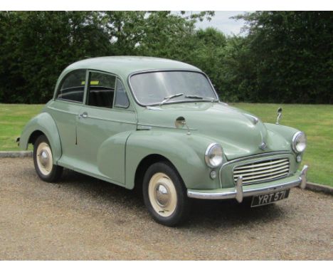 1958 Morris Minor 1000Make: MorrisModel: Minor 1000Year: 1958Mileage: Contact AuctioneerVIN: 101016Configuration: Right Hand 