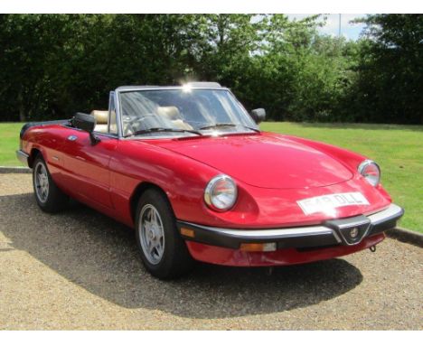 1990 Alfa Romeo 2.0 Spider S3 Graduate Make: Alfa Romeo Model: SpiderYear: 1990Mileage: 69126VIN: 101705Configuration: Right 