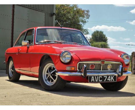 1972 MG B GTMake: MGModel: B Year: 1972Mileage: Contact AuctioneerVIN: 101691Configuration: Right Hand DriveRegistration: AVC