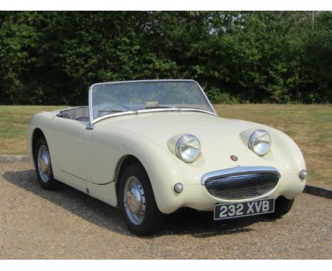 1960 Austin Healey Frogeye Sprite MKIMake: Austin Healey Model: Frogeye Sprite MKIYear: 1960Mileage: 6060VIN: 104122Configura