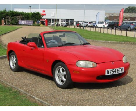 2000 Mazda MX-5Make: MazdaModel: MX-5Year: 2000Mileage: 148099VIN: 102514Configuration: Right Hand DriveRegistration: W754ETW