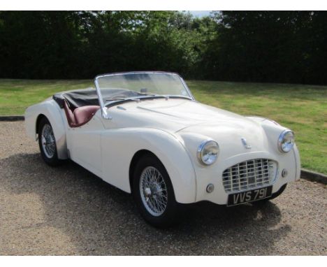 1957 Triumph TR3Make: TriumphModel: TR3Year: 1957Mileage: Contact AuctioneerVIN: 100435Configuration: Right Hand DriveRegistr