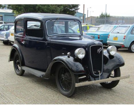 1938 Austin Seven RubyMake: Austin Model: Seven Ruby Year: 1938Mileage: 0VIN: 103775Configuration: Right Hand DriveRegistrati
