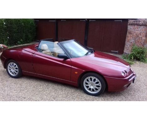 1999 Alfa Romeo Spider Lusso T-Spark 16vMake: Alfa Romeo Model: Spider Year: 1999Mileage: 52500VIN: 102831Configuration: Righ