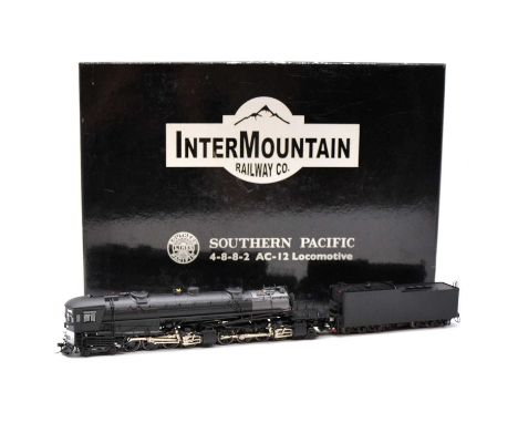 Inter Mountain Railway Co. HO gauge model railway steam locomotive and tender, ref. 59001S Southern Pacific 4-8-8-2 AC-12, fo