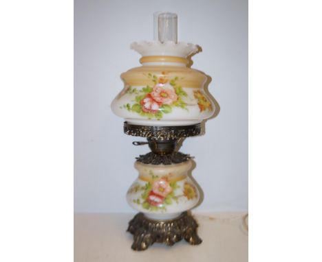 Table lamp in the from of an oil lamp 