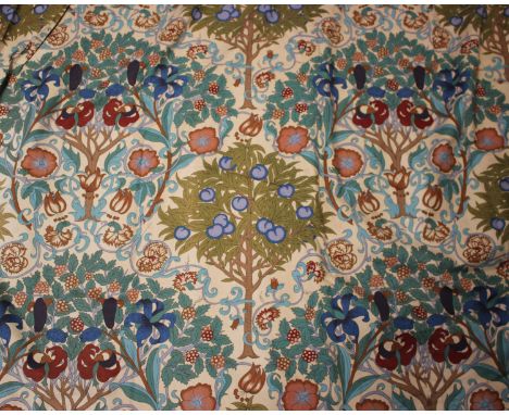 Vintage textiles - A pair of Liberty of London vintage curtains, 138cm (Drop) x 315cm (W) and a pair of Liberty of London vin