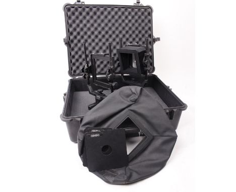 A Cambo 4X5 monorail large format camera. Serial no. 301136
