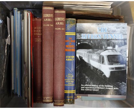 A collection of railway books to include The Boys Book of model making - Staton Abbey, Locomotives vol 1 &amp; 2 - AM Bell, E