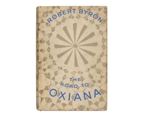 Byron (Robert). The Road to Oxiana, 1st edition, 1937, 16 monochrome plates, 5 maps, advertisement leaf at end, original blue