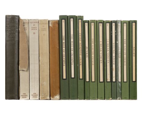Joyce (James). A Portrait of the Artist as a Young Man, Egoist Press, [1921], light spotting front and rear, original green c