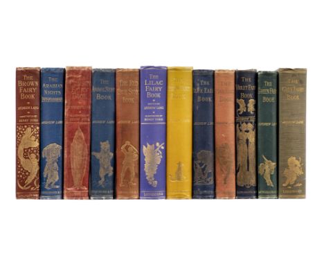 Lang (Andrew). The Brown Fairy Book, 1st edition, London: Longmans, Green, and Co., 1904, 8 colour plates, including frontisp