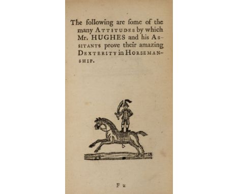 Newbery (Francis, publisher). The Compleat Horseman; or, the Art of Riding made Easy: illustrated by Rules drawn from Nature 
