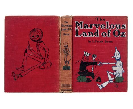 Baum (L. Frank). The Marvelous Land of Oz. Being an Account of the Further Adventures of the Scarecrow and Tin Woodman... , P