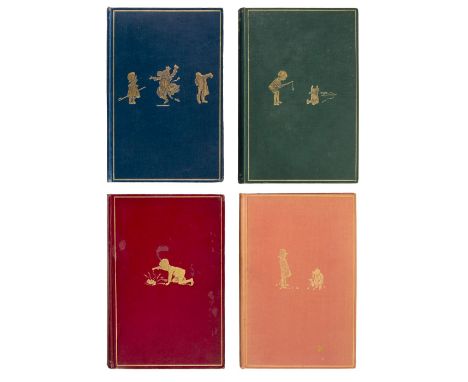 Milne (A. A.). When We Were Very Young, 6th edition, December 1924, Winnie-the-Pooh, 1st edition, 1926, Now We Are Six, 1st e