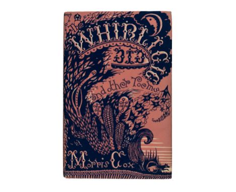 Cox (Morris). The Whirligig and other Poems, 1st edition, 1954, original cloth, dust jacket designed by the author, small chi
