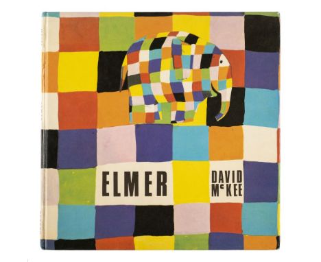 McKee (David). Elmer, Dennis Dobson, circa 1970, colour illustrations throughout, including rear endpapers, original glazed c