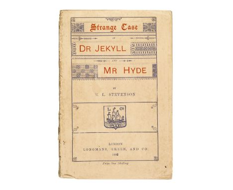 Stevenson (Robert Louis). Strange Case of Dr Jekyll and Mr Hyde, 1st edition, 1st issue, London: Longmans, Green, and Co., 18