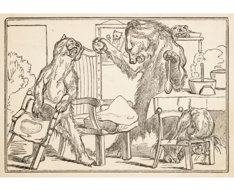 [Nicol, George]. The Story of the Three Bears, 1st separate edition, London: Porter and Wright, 1837, half-title, vignette ti