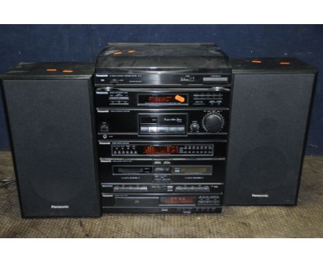 A PANASONIC SA-HD52 HI FI with a SL-J7 turntable and a pair of SB-ZM52 speakers (both PAT pass and working but CD doesn't rec