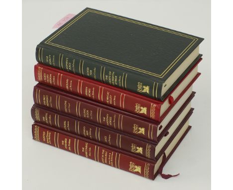 Five volumes of Reader's Digest Condensed Books - [Dick Francis (10-LB Penalty), Barbara Delinsky (A Woman's Place), Clive Cu
