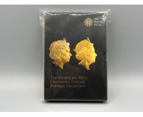 The Royal mint The fourth and fifth circulating coinage Portrait collection uncirculated