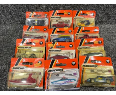 Matchbox Mattel Wheels 2000 range die cast cars all boxed x12