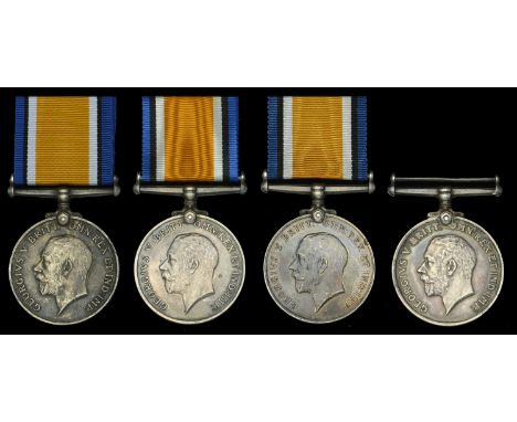 British War Medal 1914-20 (4) (3DG-5644 Pte. J. Ansell. 6-D. Gds.; D-1341 Pte. R. G. Stephenson. 1-Dns.; 81249 Pte. H. Yearsl