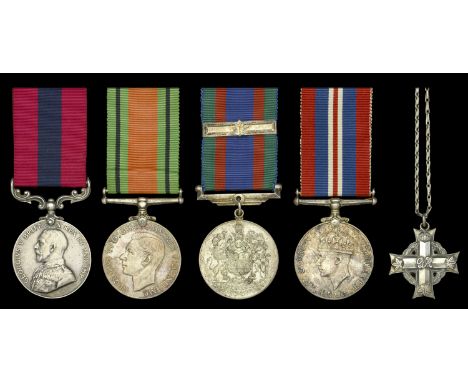 A Great War ‘Ypres 1915’ D.C.M. awarded to Private W. J. Park, 2nd Battalion, Royal Lancaster Regiment, who later served with