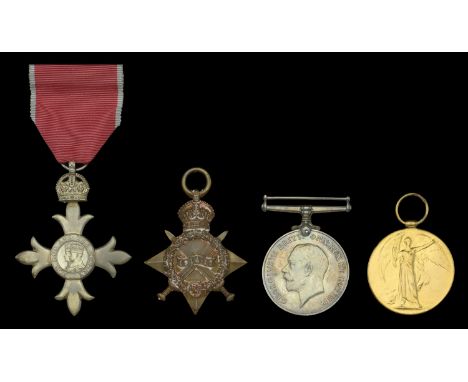 A post-War M.B.E. group of four awarded to Mr A. K. A. Lockie, Head of Plumberwork Section, Ship Drawing Office, late Royal N