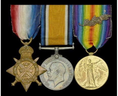 Three: Captain R. C. T. Hutchins, Army Ordnance Department, late Honourable Artillery Company  1914 Star (329 Sjt. R. C. T. H