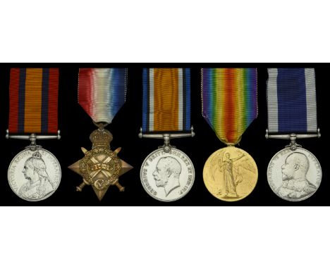 Five: Chief Stoker First Class W. H. Chard, Royal Navy, who served in H.M.S. Gloucester at the Battle of Jutland  Queen’s Sou