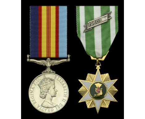 Pair: P. R. Slaughter, Australian Forces  Vietnam 1964-73 (1201352 P. R. Slaughter); South Vietnam Medal 1964, 1 clasp, 1960-