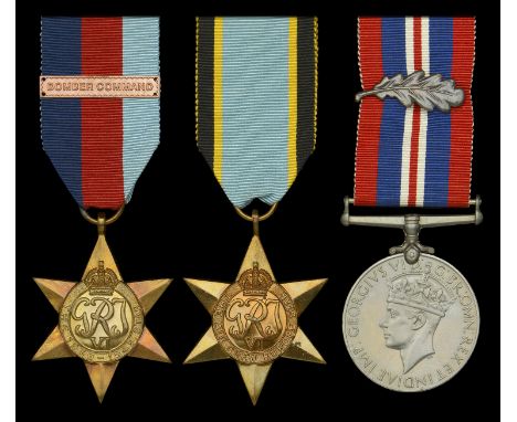 The emotive Second War Whitley pilot’s casualty campaign group of three awarded to Flying Officer T. H. Parrott, 77 Squadron,