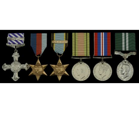 A good Second War Mosquito Pilot’s D.F.C. and Second Award Bar group of six awarded to Squadron Leader L. W. H. Welch, Royal 