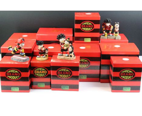 Collection of 13 Robert Harrop 'The Beano Dandy Collection' models / figures to include Computer Whizz (BP12 ltd edn - first 