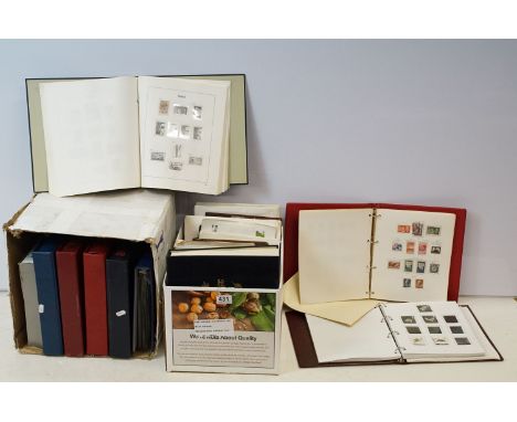 Large collection of British, Commonwealth &amp; European stamps and first day covers housed within 13 albums, plus two furthe