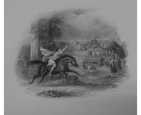 [PROOF PRINTS] a collection of 104 India paper proof engravings before titles, early 19th c., after various artists incl. Fla