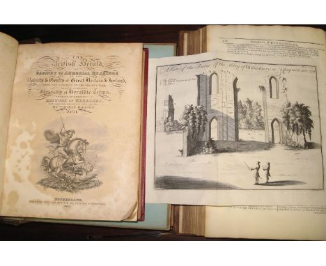 STEVENS (J.) The History of the Antient Abbeys...Hospitals [etc.] Being Two Additional Volumes to Sir William Dugdale's Monas