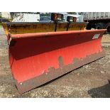 Western 8' Plow Prow Guard with Lights